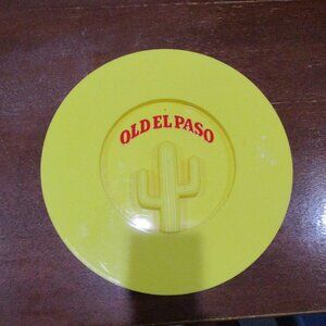 Tortilla Warmer Dish & Lid - Old El Paso Fajita Chapati Roti Microwave Retro